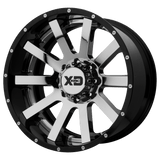 XD - XD200 HEIST | 20X12 / -44 Offset / 6X139.7 Bolt Pattern | XD200-20126844NCB