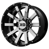 XD - XD200 HEIST | 22X12 / -44 Offset / 5X127 Bolt Pattern | XD200-22125044NCB