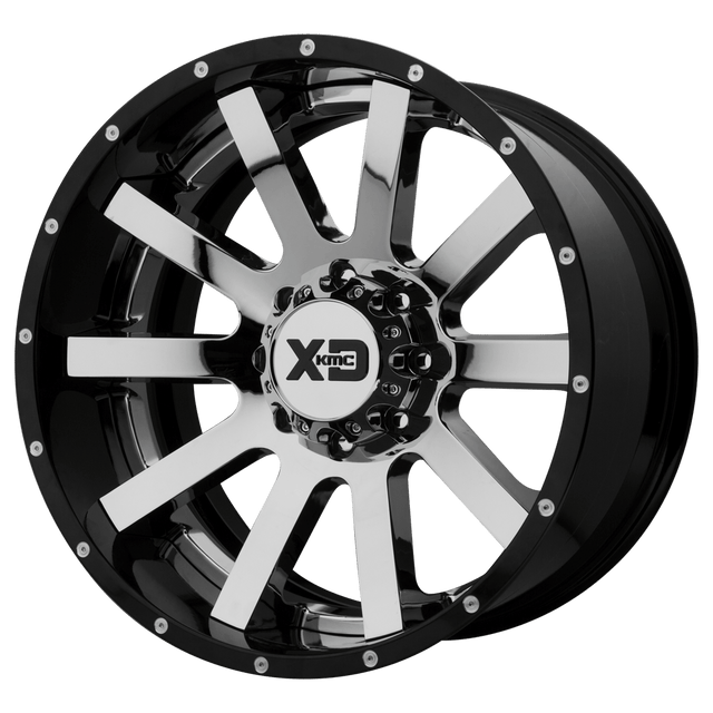 XD - XD200 HEIST | 20X12 / -44 Offset / 6X135 Bolt Pattern | XD200-20126344NCB