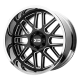 XD - XD201 GRENADE | 20X10 / -18 Offset / 8X165.1 Bolt Pattern | XD201-20108018NBC