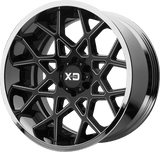 XD - XD203 CHOPSTIX | 22X10 / -18 Offset / 8X180 Bolt Pattern | XD203-22108818NBC