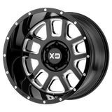 XD - XD828 DELTA | 20X12 / -44 Offset / 6X139.7 Bolt Pattern | XD82821268344N