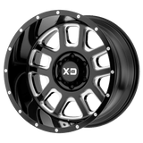 XD - XD828 DELTA | 20X12 / -44 Offset / 6X139.7 Bolt Pattern | XD82821268344N