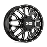 XD - GRENADE XD843 DOUBLE | 20X8,25 / 127 décalage / 8X200 modèle de boulon | XD843208823127