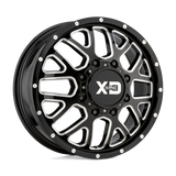 XD - GRENADE XD843 DOUBLE | 20X8,25 / 127 décalage / 8X200 modèle de boulon | XD843208823127