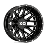 XD - GRENADE XD843 DOUBLE | 17X6,5 / -155 Décalage / 8X210 Modèle de boulon | XD843765893155N