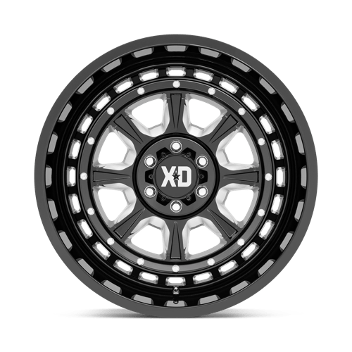 XD - XD866 OUTLANDER | 20X10 / -18 Décalage / 6X135 Modèle de boulon | XD866BE20106318N