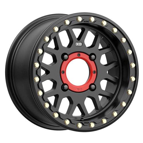 XD Powersports - XS235 GRENADE BEADLOCK | 15X6 / 38 Offset / 4X110 Bolt Pattern | XS23556040738