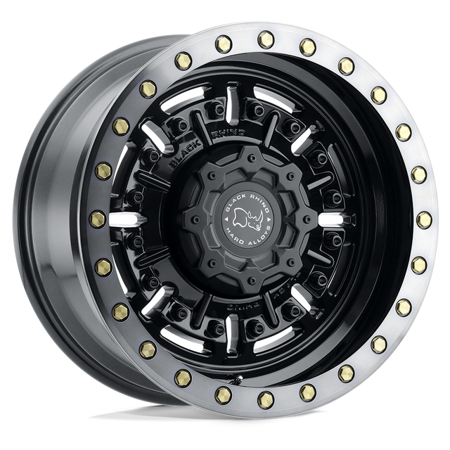 Black Rhino Hard Alloys - ABRAMS | 18X9.5 / 12 Offset / 6X120 Bolt Pattern | 1895ABR126120B67