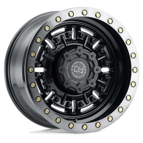 Alliages durs Black Rhino - ABRAMS | Modèle de boulon 20X9,5 / 12 Offset / 6X120 | 2095ABR126120B67