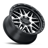 Alliages durs Black Rhino - ALAMO | Modèle de boulon 20X9 / -18 Offset / 8X180 | 2090ALA-88180B25