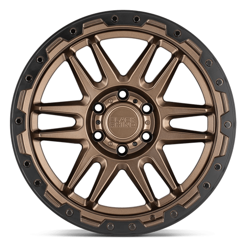 Alliages durs Black Rhino - APACHE | Modèle de boulon 18X9 / 12 Offset / 6X139.7 | 1890APC126140Z12