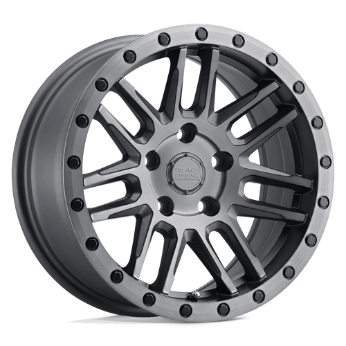 Alliages durs Black Rhino - ARCHES | Modèle de boulon 18X8 / ​​30 Offset / 5X127 | 1880ACH305127G71