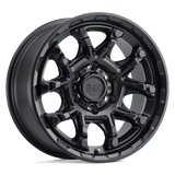 Alliages durs Black Rhino - ARK | Modèle de boulon 18X9 / 12 Offset / 6X135 | 1890ARK126135M87