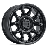 Alliages durs Black Rhino - ARK | Modèle de boulon 20X9 / 12 décalé / 6X139,7 | 2090ARK126140M12