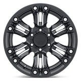 Alliages durs Black Rhino - ASAGAI | Modèle de boulon 18X9,5 / -18 Offset / 5X127 | 1895ASG-85127M71