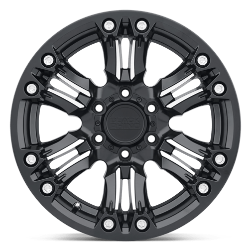 Alliages durs Black Rhino - ASAGAI | Modèle de boulon 18X9,5 / -18 Offset / 5X127 | 1895ASG-85127M71