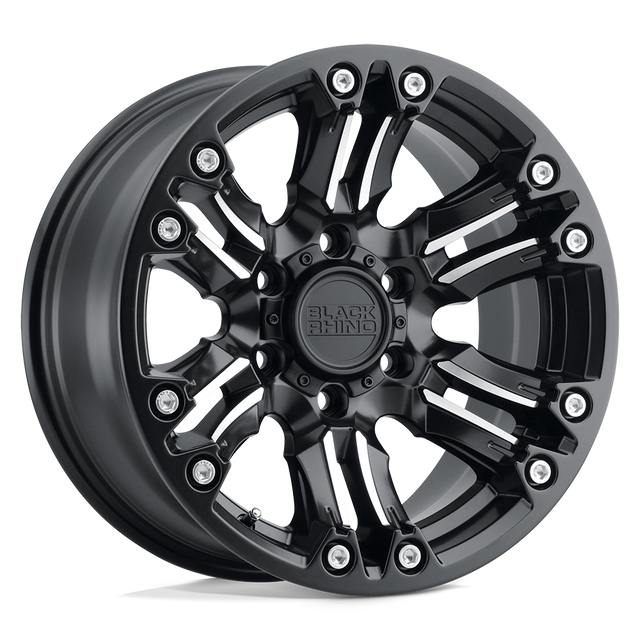 Black Rhino Hard Alloys - ASAGAI | 20X9.5 / 12 Offset / 6X135 Bolt Pattern | 2095ASG126135M87