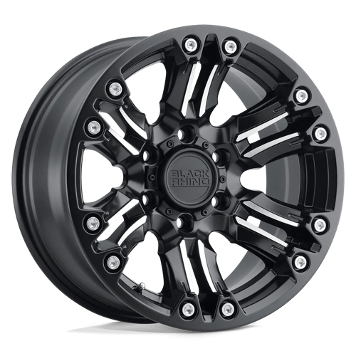 Alliages durs Black Rhino - ASAGAI | Modèle de boulon 18X9,5 / -18 Offset / 5X127 | 1895ASG-85127M71