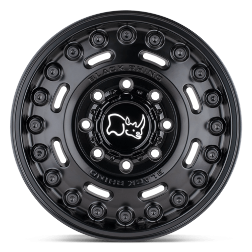 Rhino noir - AXE | 18X9.5 / -18 Offset / 8X170 Modèle de boulon | 1895AXL-88170M25