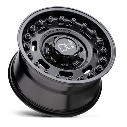 Rhino noir - AXE | 17X9.5 / -18 Décalage / 6X139.7 Modèle de boulon | 1795AXL-86140M12