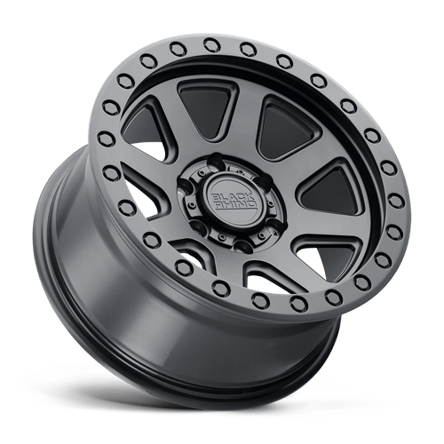 Alliages durs Black Rhino - BAKER | Modèle de boulon 20X9 / -18 Offset / 5X127 | 2090BKR-85127M71