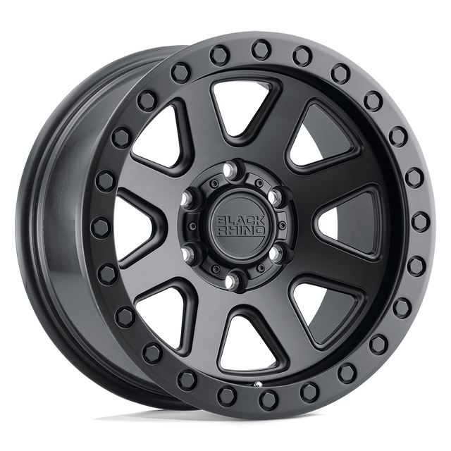 Alliages durs Black Rhino - BAKER | Modèle de boulon 20X9 / -18 Offset / 5X127 | 2090BKR-85127M71