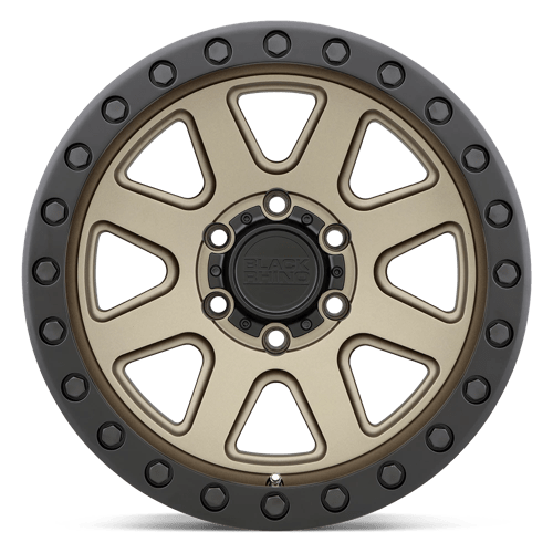 Alliages durs Black Rhino - BAKER | 17X8,5 / -18 Offset / 5X114,3 Modèle de boulon | 1785BKR-85114Z71