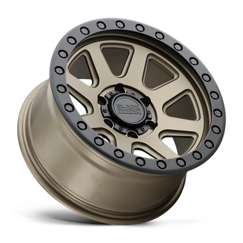 Alliages durs Black Rhino - BAKER | 17X8,5 / -18 Offset / 5X114,3 Modèle de boulon | 1785BKR-85114Z71