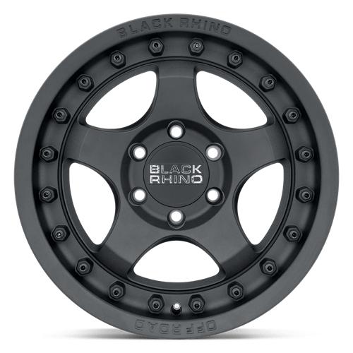 Alliages durs Black Rhino - BANTAM | 16X8 / -10 Offset / 5X127 Modèle de boulon | 1680BTM-05127M71