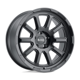 Rhinocéros noir - CHASE | 18X9.5 / 0 Décalage / 5X139.7 Modèle de boulon | 1895CHS005140M78