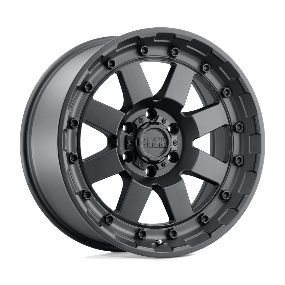 Alliages durs Black Rhino - CLEGHORN | 17X8.5 / -18 Offset / 5X127 Modèle de boulon | 1785CGH-85127M71