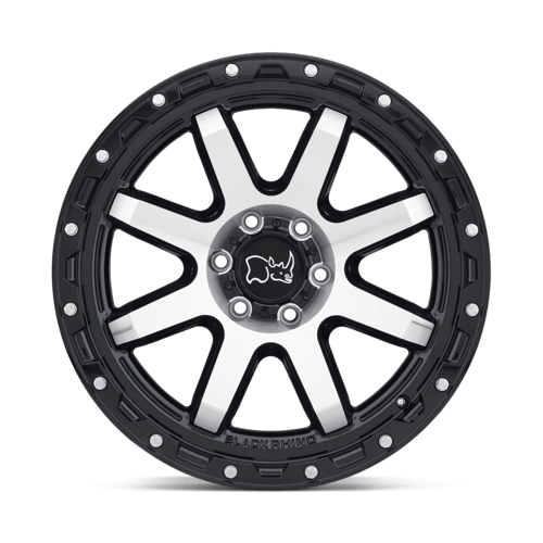 Alliages durs Black Rhino - COYOTE | Modèle de boulon 17X9 / 6 décalé / 8X170 | 1790CYT068170B25