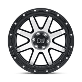 Alliages durs Black Rhino - COYOTE | Modèle de boulon 18X9 / 12 Offset / 6X139.7 | 1890CYT126140B12