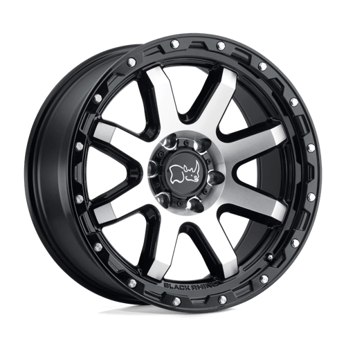 Alliages durs Black Rhino - COYOTE | Modèle de boulon 17X9 / 6 décalé / 8X170 | 1790CYT068170B25