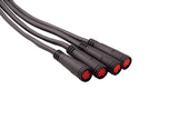 Câble répartiteur RGBW M8 à 5 broches (un) 