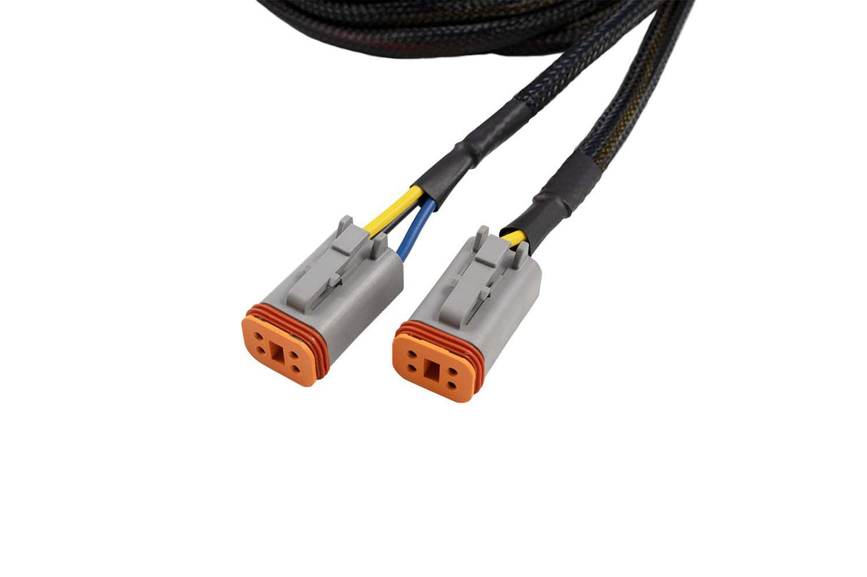 Faisceau de câbles de connecteur DT 18AWG à 2 broches pour feux de con
