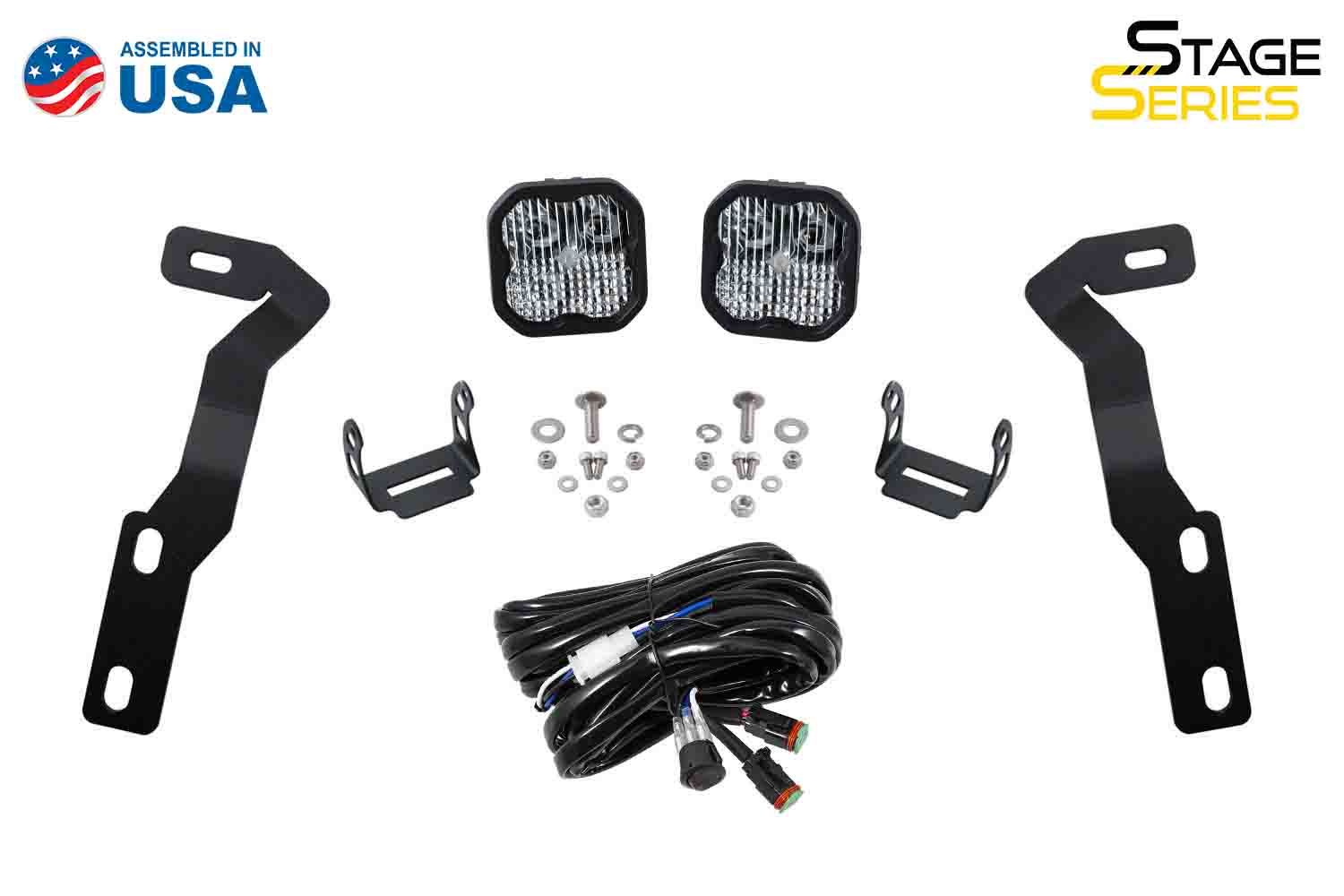 Stage Series Led Ditch Light Kit For 2016-2023 Toyota Tacoma