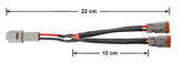 Deutsch 2-Pin Dt Splitter Wire (One)