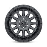 Alliages durs Black Rhino - DUGGER | Modèle de boulon 17X8,5 / 0 Offset / 6X139,7 | 1785DGR006140M12