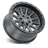 Rhinocéros noir - DUGGER | 17X8.5 / -18 Décalage / 5X114.3 Modèle de boulon | 1785DGR-85114M76