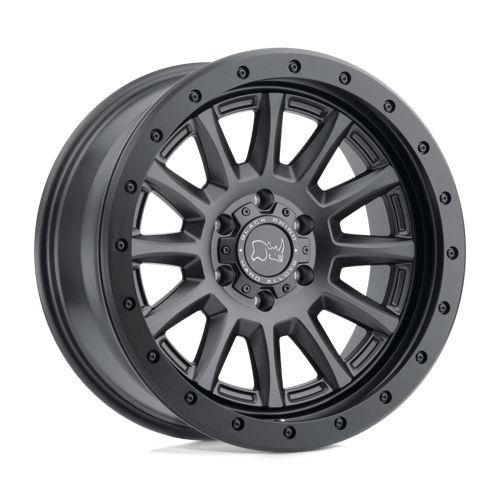 Rhinocéros noir - DUGGER | 17X8.5 / -18 Décalage / 5X114.3 Modèle de boulon | 1785DGR-85114M76