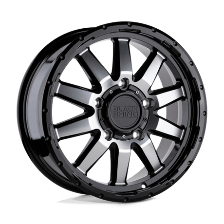 Alliages durs Black Rhino - EXCURSION | Modèle de boulon 18X8 / ​​48 Offset / 5X160 | 1880ECN485160B65