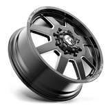 Fuel Mono - DE09 FF09D | 24X8.25 / 105 Offset / 8X165.1 Bolt Pattern | DE0924828D