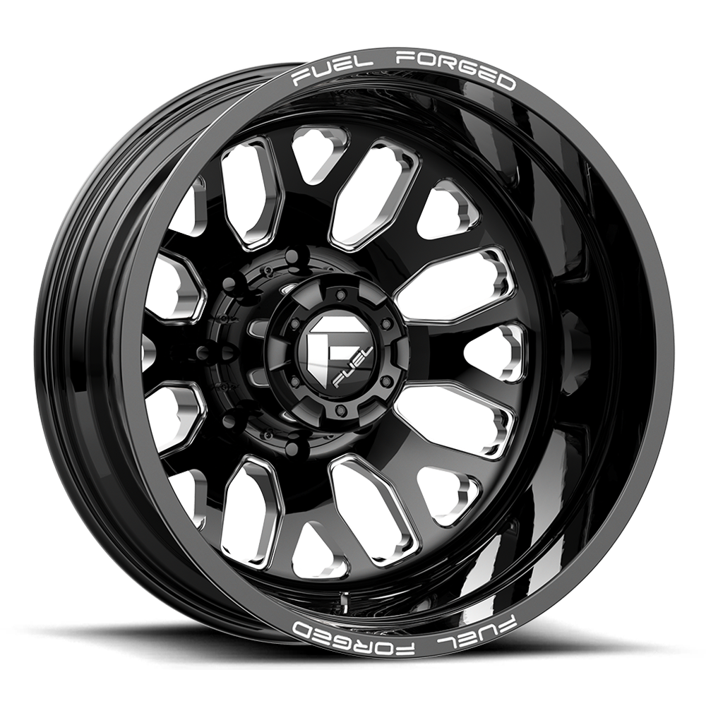 Fuel Mono DE19 FF19D 24X8.25 / 225 Offset / 8X200 Bolt Pattern