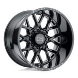 Black Rhino Hard Alloys - GRIMLOCK | 24X14 / -76 Offset / 8X180 Bolt Pattern | 2414GRM-68180B25