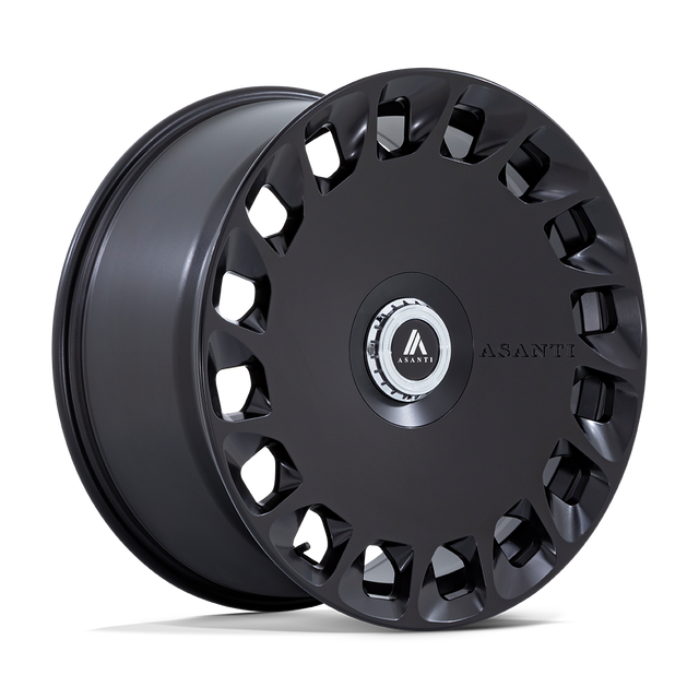 Asanti Black - AB045 ARISTOCRAT | 20X9 / 35 Offset / 5X112/5X114.3 Bolt Pattern | AB045MX20904635