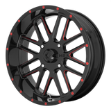 MSA Offroad Wheels - M35 BANDIT | 22X7 / 00 Offset / 4X137 Bolt Pattern | M35-022737R