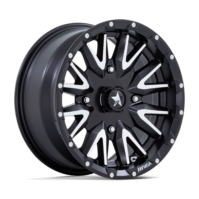 Roues tout-terrain MSA - M49 CREED | 15X7 / 10 Décalage / 4X137 Boulon Motif | MA049MD15704810