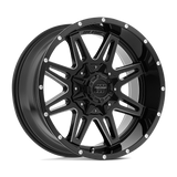 Alliages Pro Comp - PA42 BLOCKADE | 20X9.5 / -6 Offset / 8X165.1 Modèle de boulon | PXA8142-29582